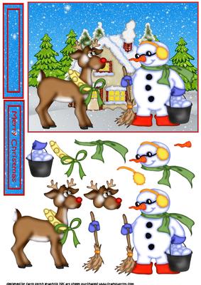 Rudolf and the Funky Snowman
