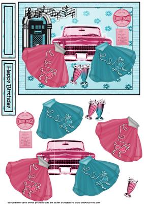 Lets Go to the Hop 50s Style