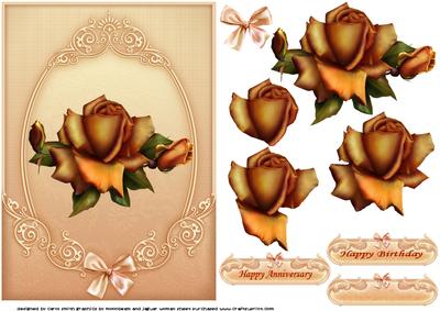 The Framed Burnished Rose