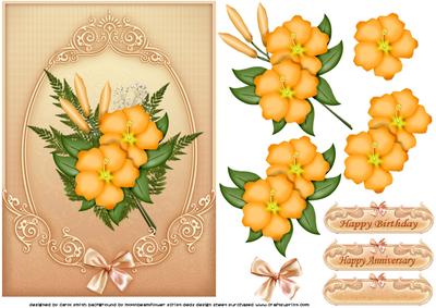 The Orange Hibiscus
