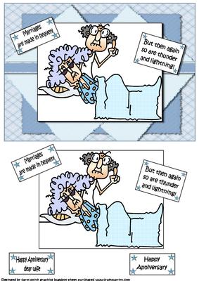 Gus Says Marriages Are Made in Heaven Quick Card