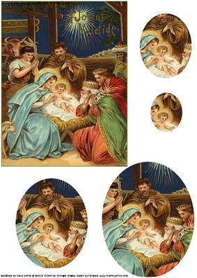 The Nativity Oval Pyramid