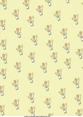 Busy Lizzie Gives Cleaning Advice Backing Paper