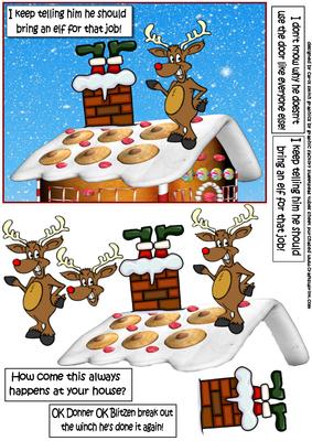 Santa's Stuck in the Chimney 2
