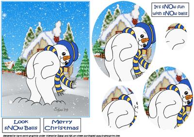 Meet Cheeky the Snowman Pyramid