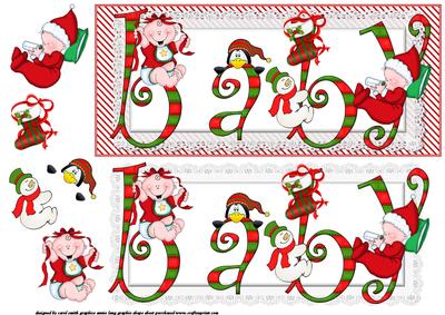 Christmas Dl Topper for Baby