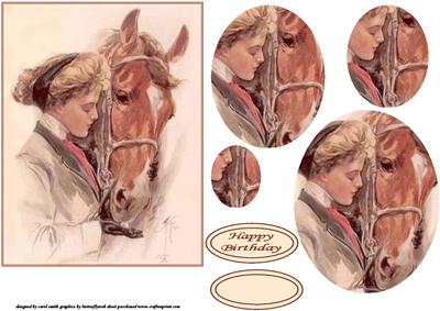 A Girl and Her Horse