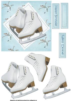 The Ice Skates Blue