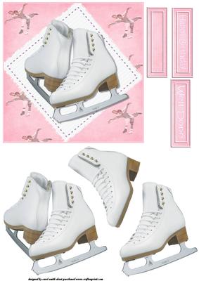 The Ice Skates Pink