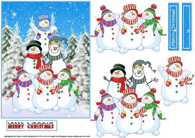 A Pile of Snowmen
