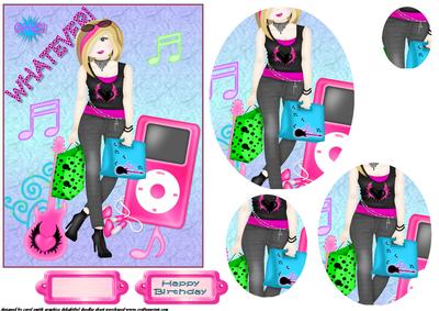 Teenage Girl Things Oval Pyramid