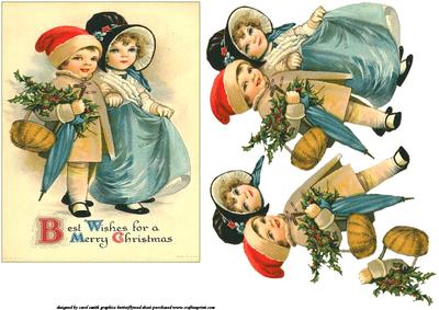 Vintage Christmas Wishes