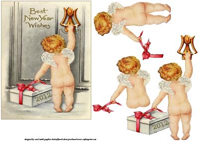 Vintage New Year Wishes