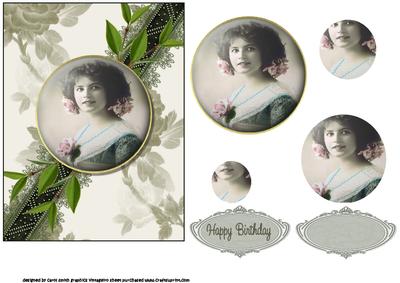 The Vintage Art Deco Portrait