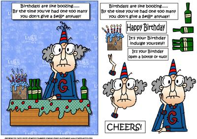 Gus Bithdays and Boozing