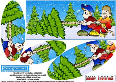 Lets Bring Home the Christmas Tree Pyramid