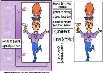 Edna Says Happy Birthday Possum