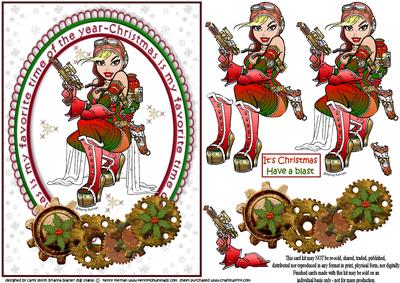 Steampunk Christmas Brianna Blaster