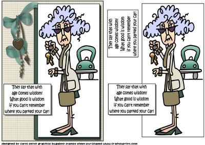 Stella What Good is Wisdom Quick Card