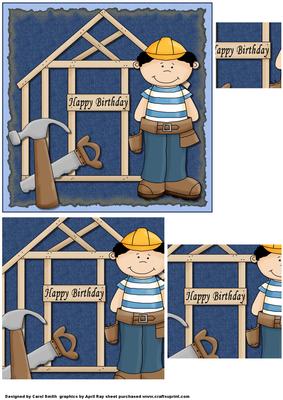 The Birthday Boy Handyman Pyramid