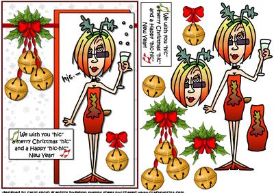 J.j. Says Hic Merry Hic Christmas