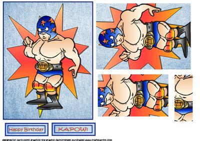Wwf Birthday Boy Pyramid