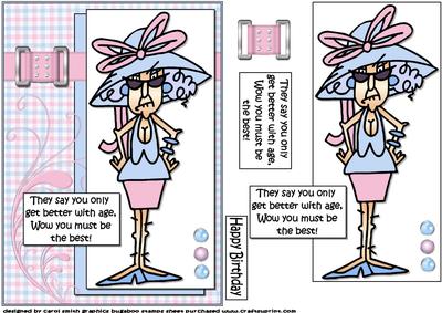 Stella You Only Get Better with Age Quick Card