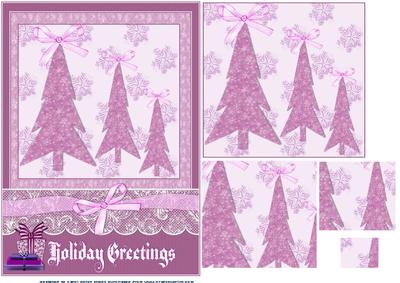 Holiday Greetings in the Pink