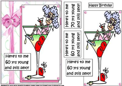 Stella Still Sexy at 60 Quick Card