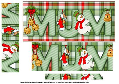 Christmas for Mum Pyramid