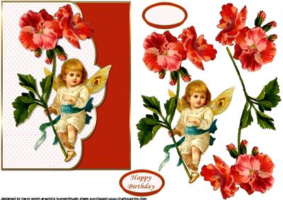 Vintage Flower Fairy