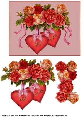 Hearts and Roses for My Love