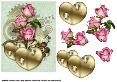 Steampunk Hearts and Roses 2
