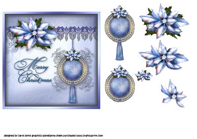 Luxury Blue Christmas