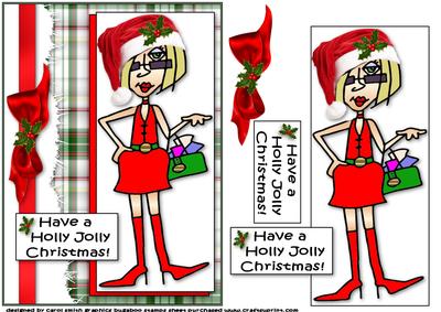 J.j Have a Holly Jolly Christmas Quick Card