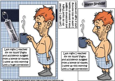 Berts Mixed Up Viagra and Tippex Quick Card