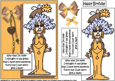 Stella Has More Patience Quick Card