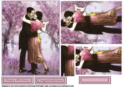 The Vintage Couple Waltz Pink