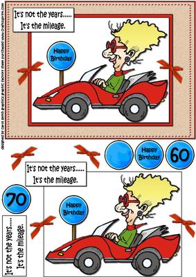 Aggie Says It's Not the Years Quick Card
