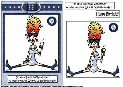 Rita Has Some Advice for Your Birthday Quick Card