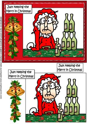 Gus Keeps the Merry in Christmas