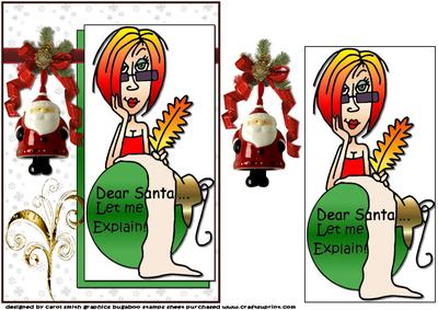 J.j. Says Dear Santa Let Me Explain Quick Card