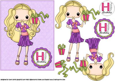 Girly Birthday Girl