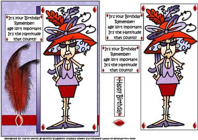 Stella Age Isn't Improtant Quick Card