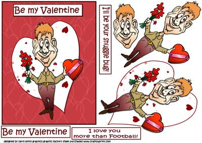 Jonny Wants to Be Your Snuggle Bug Valentine