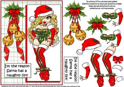Xmas Hottie's on Santa's Naughty List
