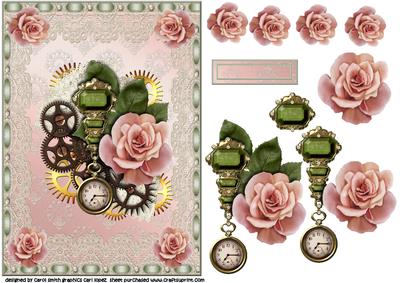 Roses and Lace Steampunk
