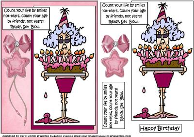 Stella Says Count Your Life by Smiles Quick Card
