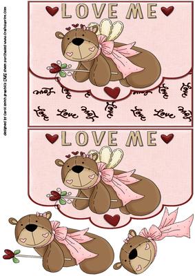 Love Me Valentine Bear