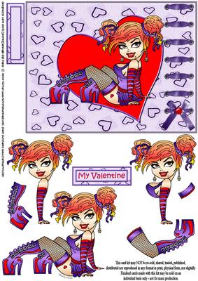Delores Dammage Gets Saucy for Valentines